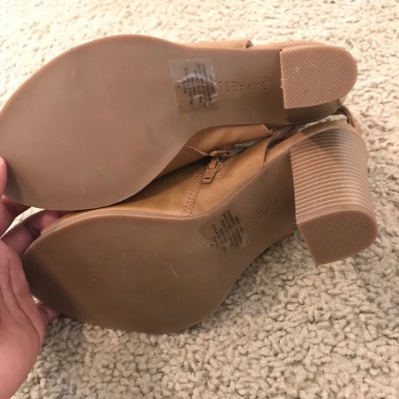 Express camel wedge heels - Picture 4 of 5